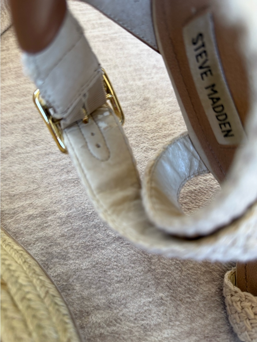Steve Madden Fantasik Open-Toe Espadrille size 8 - Picture 7 of 7